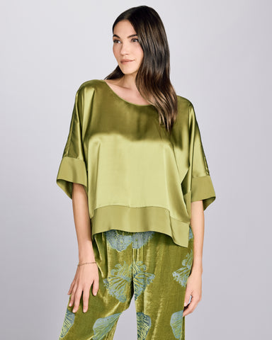 Jardin de Nuit Silk Pajamas