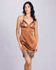 Emma Harris Elsa Chestnut Silk Slip