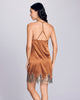 Elsa Chestnut Silk Slip