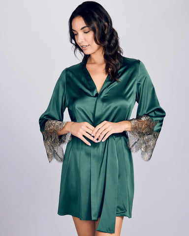 Nights in Paris Silk Pajama