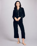 Gilda & Pearl Nights in Paris Silk Pajama