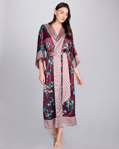 Isa Hanabi Silk Pajamas