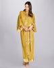 Karma on the Rocks Nikko Silk Velvet Gold Long Robe