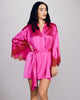 Layalina Arielle Fuchsia & Red Robe