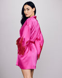 Arielle Fuchsia & Red Robe