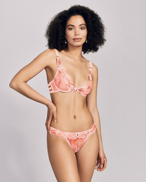 Karolina Laskowska | Paeonia Lingerie Set at Jane's Vanity